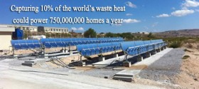 Capture the world's waste heat