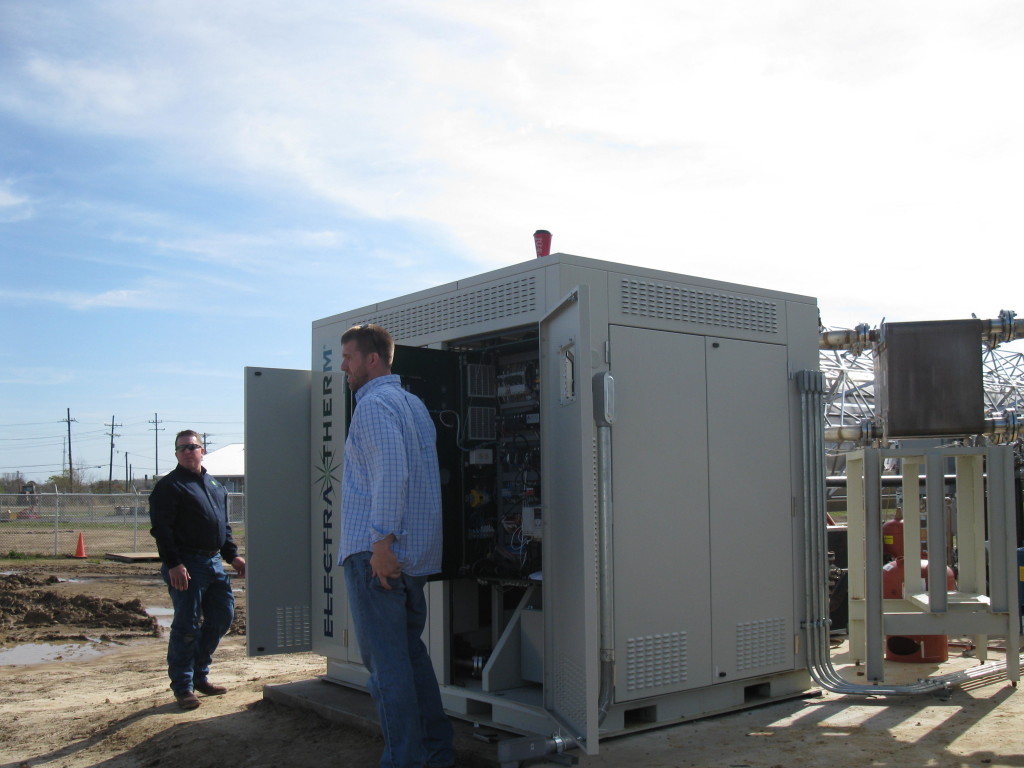 Green Machine waste heat to power generator is installed at the University of Louisiana