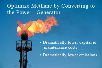 Eliminate Methane Flare